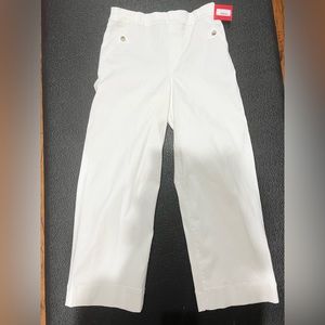 SPANX Stretched Twill Cropped Wide Leg• SIZE MEDIUM•